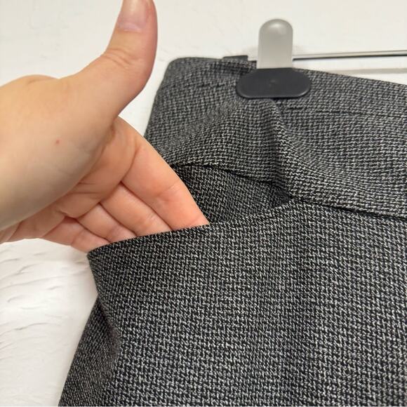 Express Editor Grey Low Rise Bootcut Trouser Dress Pants Womens 0 R Preppy Fall - Picture 4 of 11